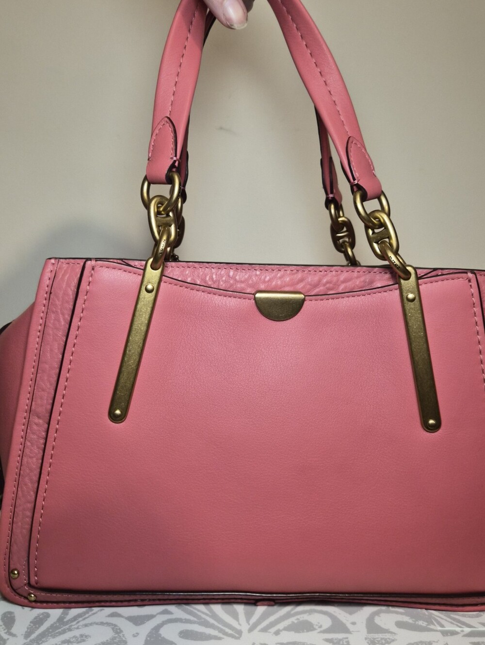 Coach Dreamer 1941 Orchid Pink Leather Satchel Bag - NWOT